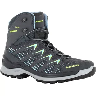 LOWA Innox Pro GTX Mid Ws graphite/mint UK 4.5 - Buty trekkingowe damskie - miniaturka - grafika 1
