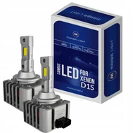 Żarówki samochodowe - 2x Żarniki D1S Led Xenon Ultra Biały 6000K P&p Marba Light Zimna Biel - miniaturka - grafika 1