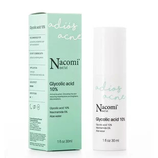 Nacomi Next Level Serum Kwas Glikolowy 10% - Serum do twarzy - miniaturka - grafika 1