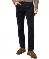 Spodnie męskie - Sztruksy Wrangler Greensboro 112357406 Black W 38 / L 34 - miniaturka - grafika 1