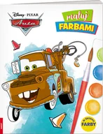 Literatura popularno naukowa dla młodzieży - Auta. Maluj Farbami - miniaturka - grafika 1