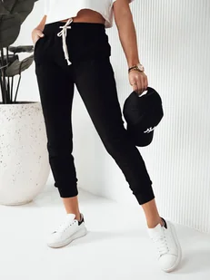 Spodnie damskie dresowe ELLEN czarne Dstreet UY1818-XL/XXL - Spodnie damskie - miniaturka - grafika 1
