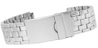 Akcesoria do zegarków - Bransoleta regulowana Srebrna 20 mm 506S-20 - miniaturka - grafika 1