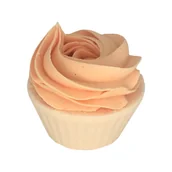 Pozostałe akcesoria do kąpieli i SPA - Green Garden, Kula Do Kąpieli Muffinka, Duża Pomarańczowa - miniaturka - grafika 1