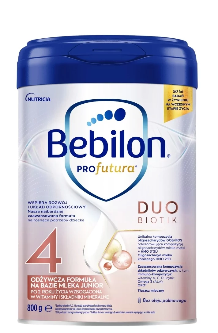 Bebilon Profutura 4 - mleko modyfikowane dla dzieci 800g
