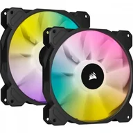 Wentylatory komputerowe - Corsair Wentylator iCUE SP140 RGB ELITE Performance 2-pack + Lighting Node CORE CO-9050111-WW CO-9050111-WW - miniaturka - grafika 1