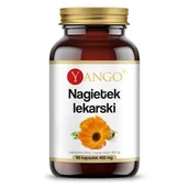 Suplementy naturalne - YANGO Yango Nagietek lekarski 450 mg 90 k - miniaturka - grafika 1