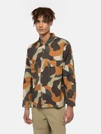Koszule męskie - camicie uomo dickies camo work shirt - dk0a864u0ip1 0ip imperial green - miniaturka - grafika 1