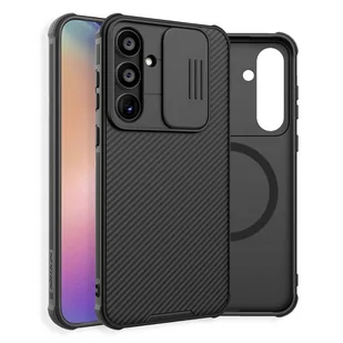 Etui SAMSUNG GALAXY A55 5G Nillkin CamShield Pro Magnetic czarne - Etui i futerały do telefonów - miniaturka - grafika 1
