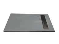 Brodziki prysznicowe - Brodzik prysznicowy prostokątny, antypoślizgowy, szary, 120 x 90 cm, polski producent / IdealStones - miniaturka - grafika 1