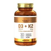 Witaminy i minerały - D3 + K2 w oliwie z oliwek extra virgin suplement diety 30 kapsułek - miniaturka - grafika 1