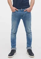 Spodnie męskie - Męskie spodnie jeansowe rurki Mustang ATLANTA SUPER SKINNY W36 L30 - miniaturka - grafika 1
