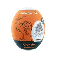 Masturbatory - Satisfyer Satisfyer Masturbator Egg Crunchy - miniaturka - grafika 1