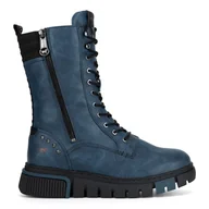 Botki damskie - Trzewiki Mustang 1502-503 - miniaturka - grafika 1