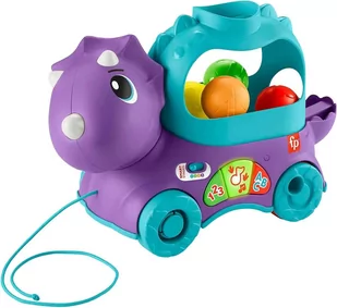 Fisher Price SS Dinuś Podskakujące piłeczki HNR51 - Zabawki kreatywne - miniaturka - grafika 3