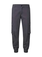 Spodnie damskie - ONLY Onlbetsy-alva Mw ANK Cargo PNT Noos spodnie damskie, szary (Beluga Beluga), 44W / 32L - miniaturka - grafika 1
