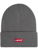 Czapki dla dzieci - Levi's Kids Czapka beanie w kolorze szarym - miniaturka - grafika 1