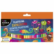 Masy plastyczne - Plastelina zapachowa 24 kolory KIDEA - DERFORM - miniaturka - grafika 1