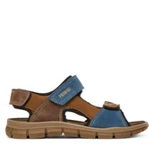 Buty dla chłopców - Sandały Primigi 1397444 D Brązowy - miniaturka - grafika 1