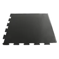 Podnóżki, podpórki, podkładki - Mata na siłownie, puzzle, element narożny, 610 x 610 mm - miniaturka - grafika 1