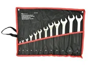 Klucze i nasadki - Geko Klucze płasko-oczkowe polerowane 6-32mm 12 el. G11144 - miniaturka - grafika 1