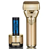 Golarki męskie - BaByliss PRO FX ONE bezprzewodowa golarka z podwójną głowicą z uchwytem złota - miniaturka - grafika 1