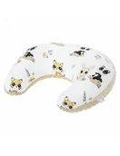 Poduszki do karmienia - Bonjour Cherie Rogal bambusowy 50x65cm Słodziaki Minky bleached sand - miniaturka - grafika 1