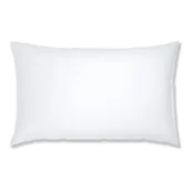 Poszewki na poduszki - Zestaw 2 białych bawełnianych poszewek na poduszki Bianca Standard, 50x75 cm - miniaturka - grafika 1