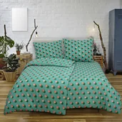 Pościel - Pościel Bawełniana 140x200 PINKDOTS, 2-elementy - miniaturka - grafika 1