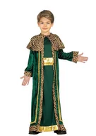Stroje karnawałowe - Strój dla dzieci, Mały Król, zielony, rozmiar 128 - miniaturka - grafika 1