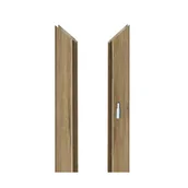 Ościeżnice - Baza lewa ościeżnicy regulowanej orzech włoski 160 - 180 mm Voster - miniaturka - grafika 1