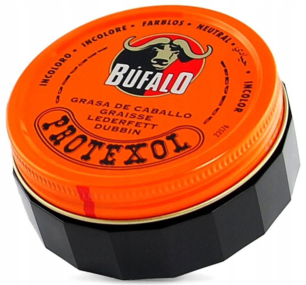 IMREGNAT TŁUSZCZ DO BUTÓW SKÓRY PASTA WOSK OLEJ BUFALO PROTEXOL DUBBIN 75ml