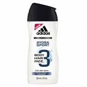 Żele pod prysznic dla mężczyzn - Adidas 3in1 Hydra Sport żel pod prysznic 250ml M) - miniaturka - grafika 1