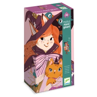 DJECO Puzzle kartonowe gigant CZARODZIEJKA LILY - Puzzle - miniaturka - grafika 1