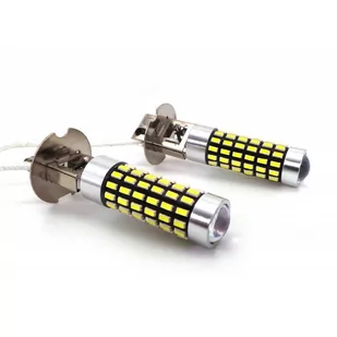 H3 Żarówka Led 12V-24V Canbus 1200Lm Biała Motoledy - Żarówki samochodowe - miniaturka - grafika 1