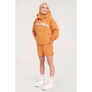 Spodenki fitness damskie Gym Glamour dresowe - Spodnie sportowe damskie - miniaturka - grafika 1
