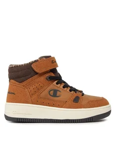 Champion Sneakersy Rebound Mid Winterized B Ps Mid Cut Shoe S32718-YS008 Żółty - Buty dla chłopców - miniaturka - grafika 1