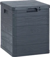 Skrzynie ogrodowe - Skrzynia ogrodowa Elior Antracytowa pojemna skrzynia ogrodowa - Jardim 2X - miniaturka - grafika 1