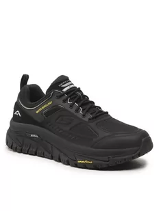 Skechers Trekkingi Recon 237333/BBK Czarny - Buty trekkingowe męskie - miniaturka - grafika 1