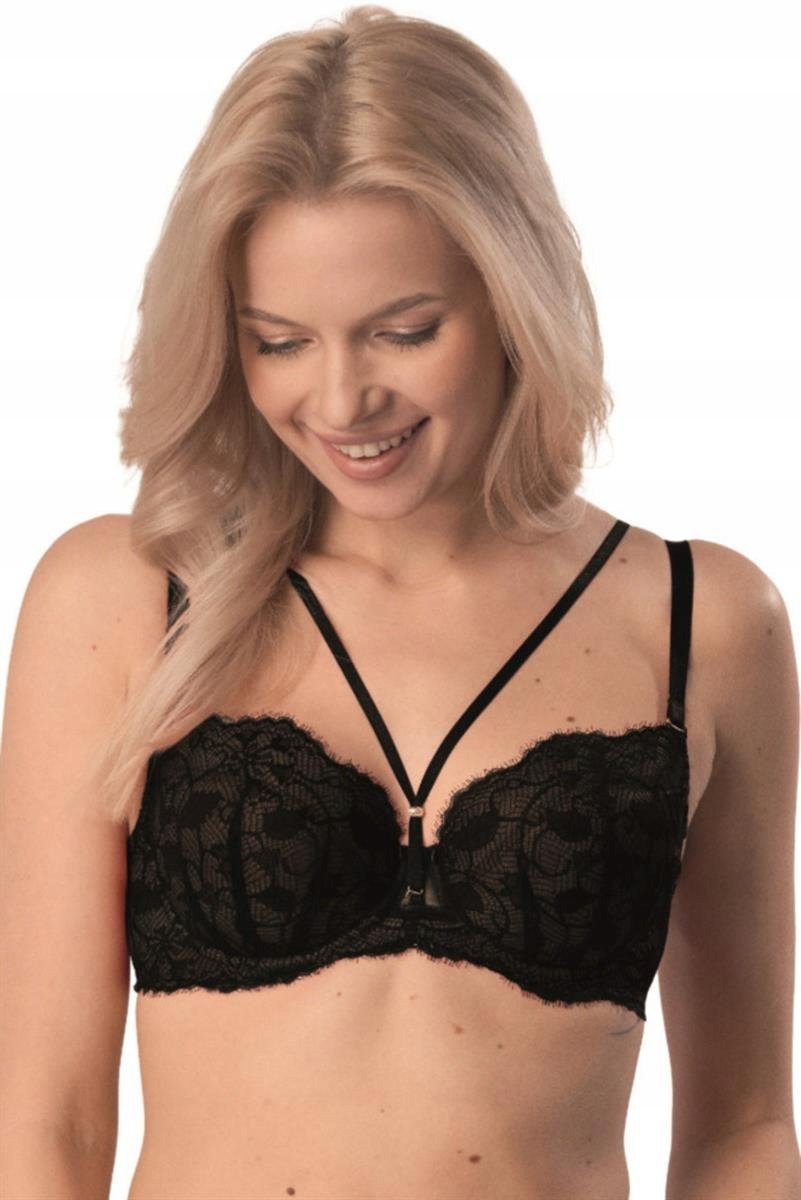 MEFEMI BIUSTONOSZ push-up ROSALIA 85B CZARNY