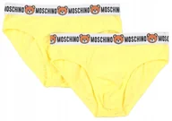 Majtki męskie - MOSCHINO UNDERWEAR ORYGINALNE SLIPY MĘSKIE 2-PACK BOX XL - miniaturka - grafika 1