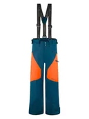 Spodnie narciarskie - Trollkids Spodnie narciarskie "Kongsberg" w kolorze turkusowym - miniaturka - grafika 1