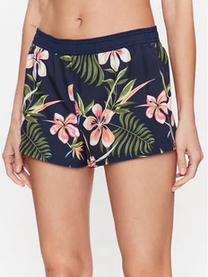 Roxy Szorty plażowe ERJBS03233 Granatowy Regular Fit - Spodenki damskie - miniaturka - grafika 1