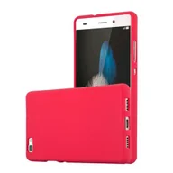 Etui i futerały do telefonów - Etui Pokrowiec Do Huawei P8 LITE 2015 Obudowa w FROST CZERWONY TPU Silikon Case Cover Ochronny Plecki Cadorabo - miniaturka - grafika 1