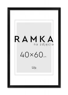 Ramka na zdjęcia 40x60 cm Czarna - Ramki na zdjęcia - miniaturka - grafika 1