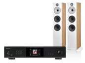 Zestawy stereo - Rotel S14 (czarny) + 603 S3 (dąb) - miniaturka - grafika 1