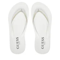 Klapki i japonki damskie - Japonki Guess E5GZ05BB00F Biały - miniaturka - grafika 1