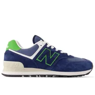 Buty sportowe męskie - Buty unisex New Balance U574QBL - granatowe - miniaturka - grafika 1