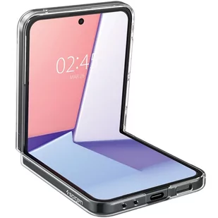 Spigen Air Skin Sam Z Flip 5 F731 przezroczysty/crystal clear ACS06230 - Etui i futerały do telefonów - miniaturka - grafika 2