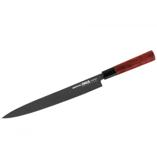 Nóż Samura Okinawa Stonewash Kitchen Yanagiba 270 mm wykonany z japońskiej stali AUS 8 58 HRC - Noże kuchenne - miniaturka - grafika 1